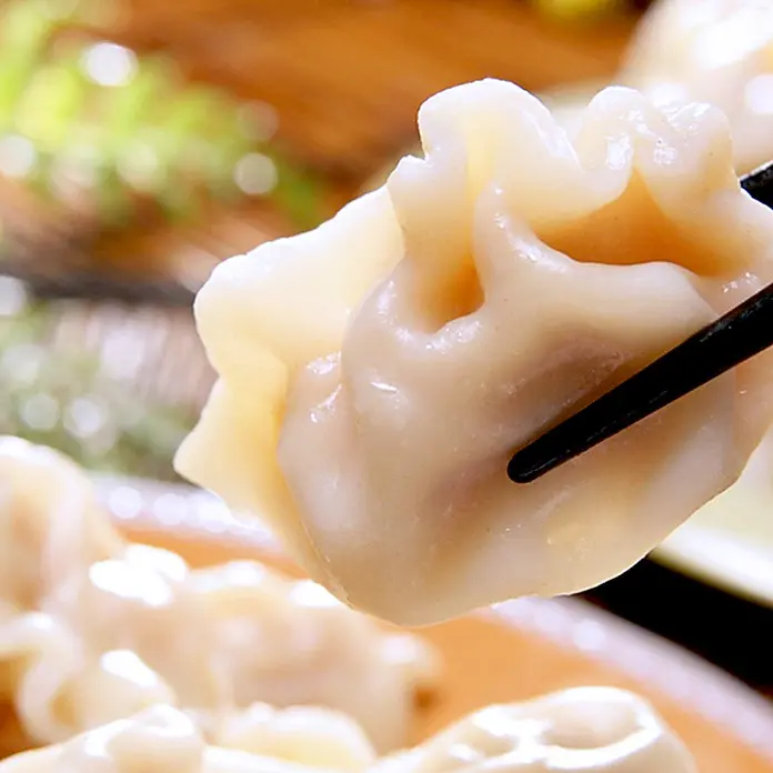（四季豆）張媽媽手桿皮手工牛肉水餃